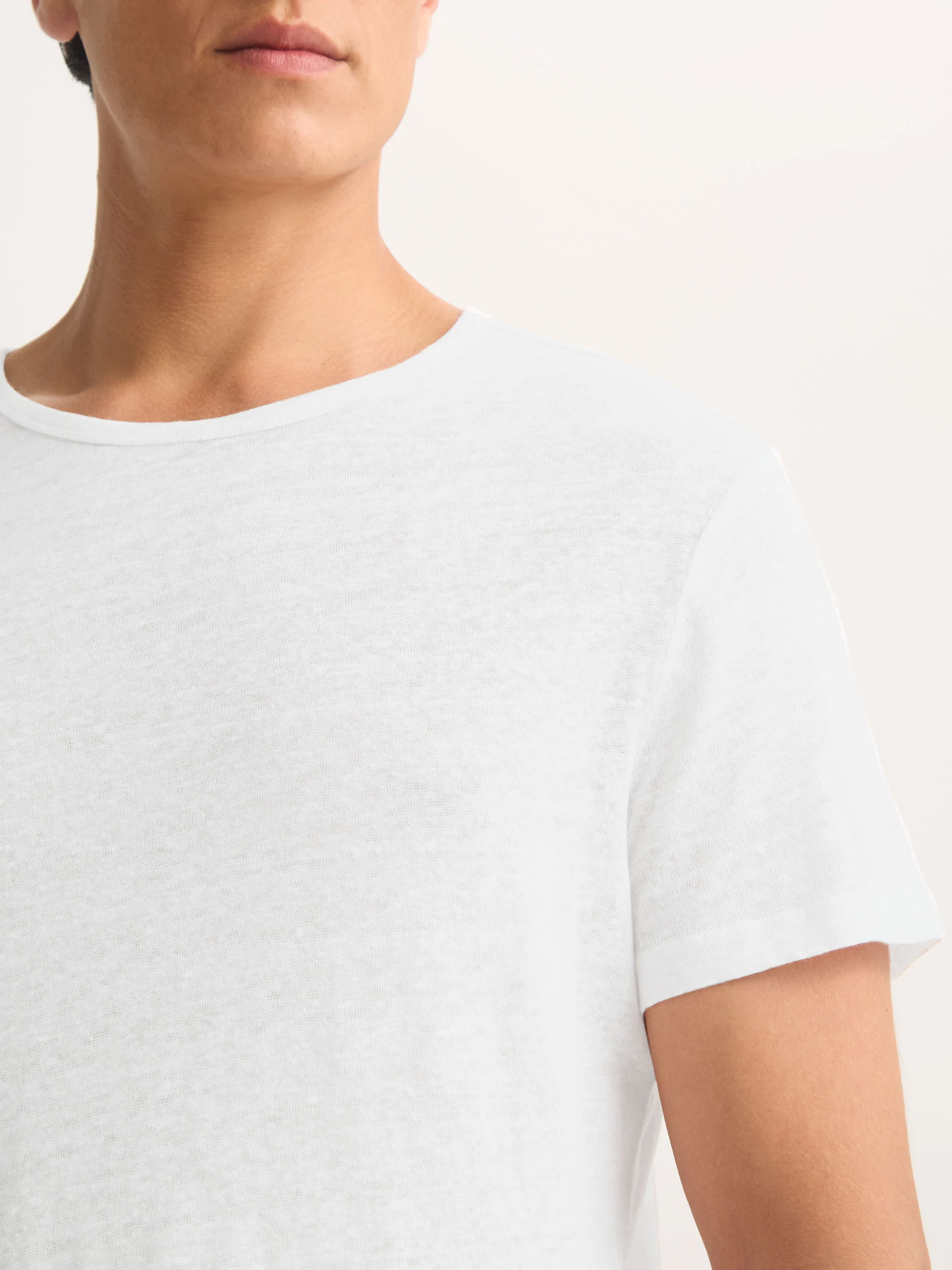 Men's T-Shirt Jordan Linen White - Image 4