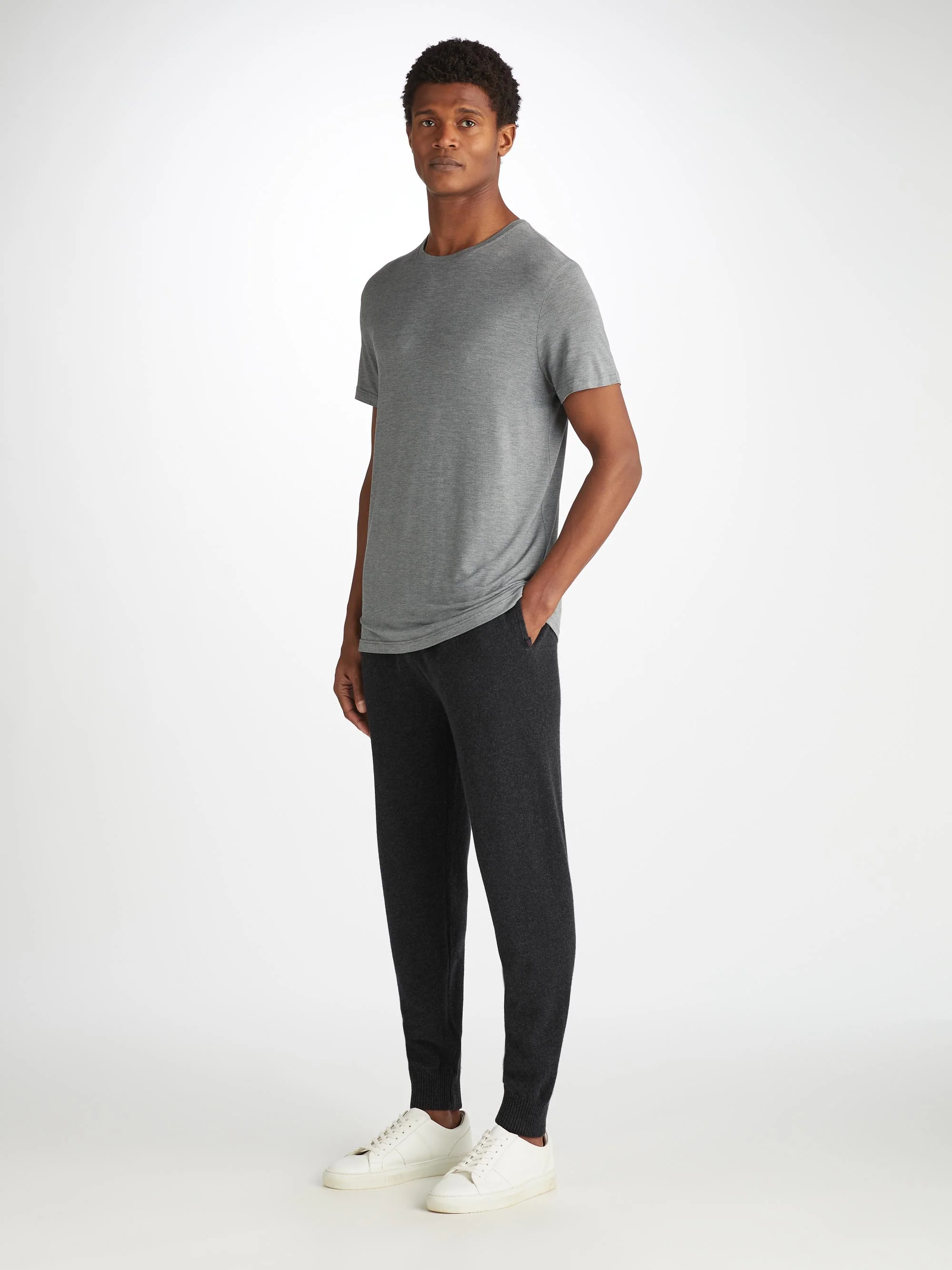 Men's Track Pants Finley Cashmere Charcoal - Image 3