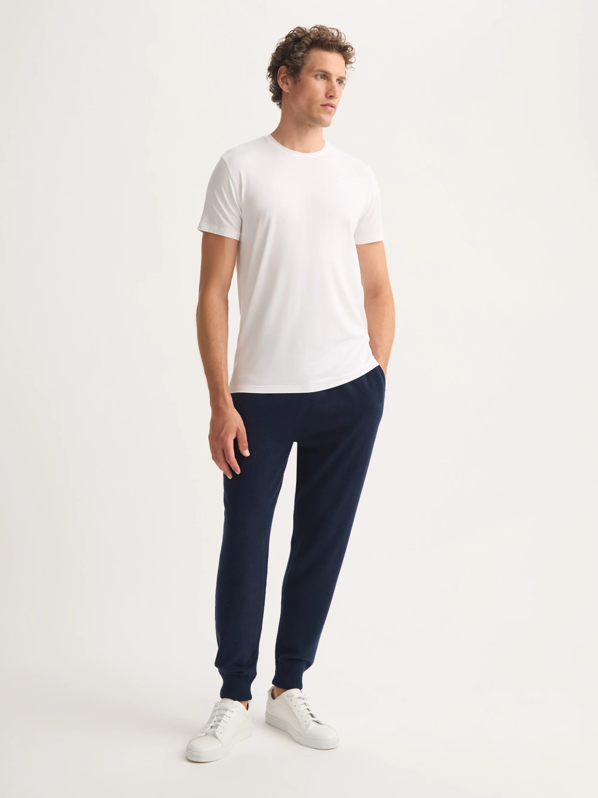 Men's Track Pants Finley Cashmere Navy - Image 3