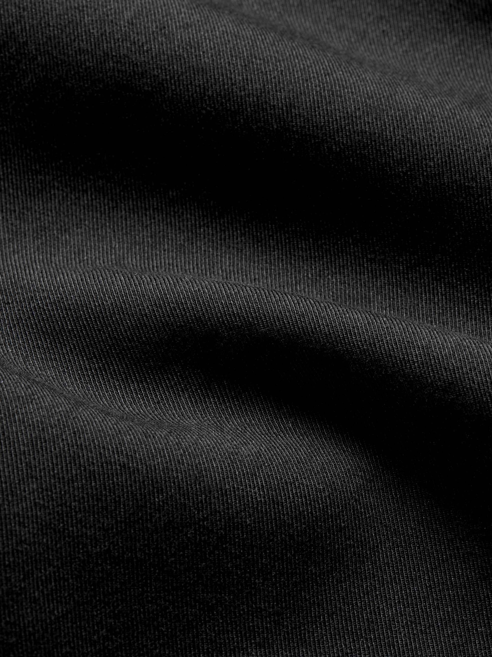 Men's Trousers Harris Lyocell Cotton Black - Image 6