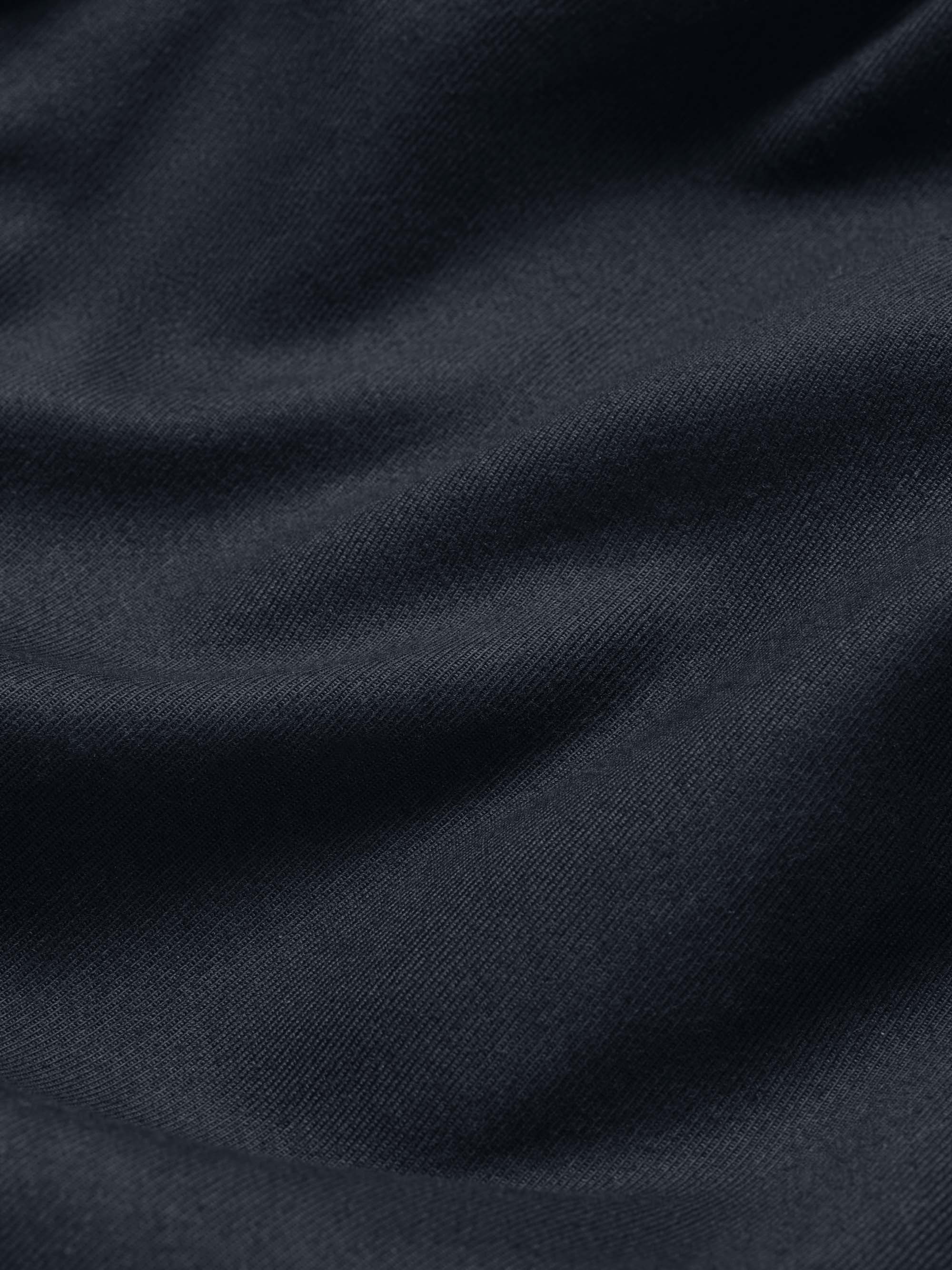 Men's Trousers Harris Lyocell Cotton Navy - Image 8