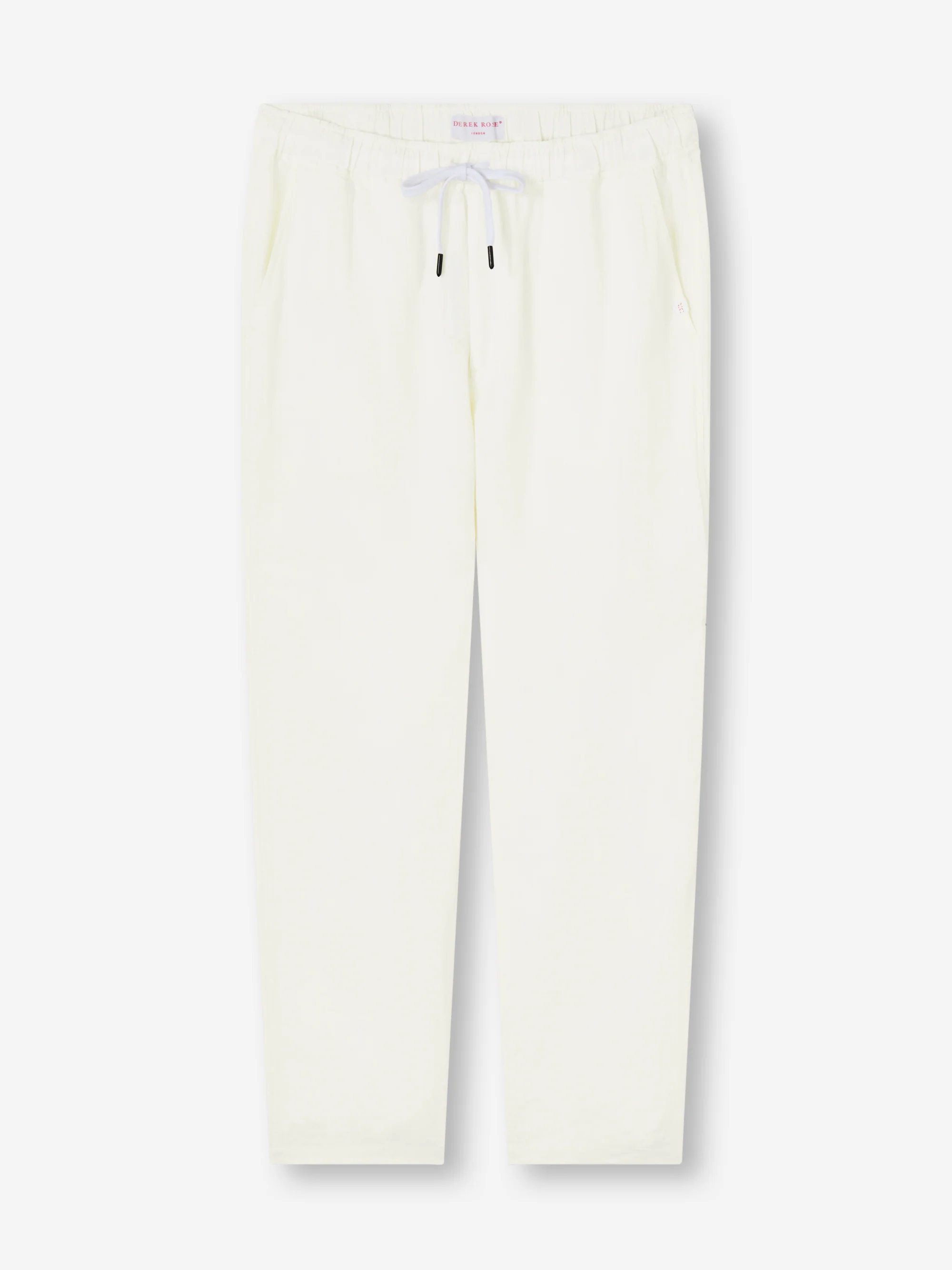Men's Trousers Vienna Linen Off-White - Image 6