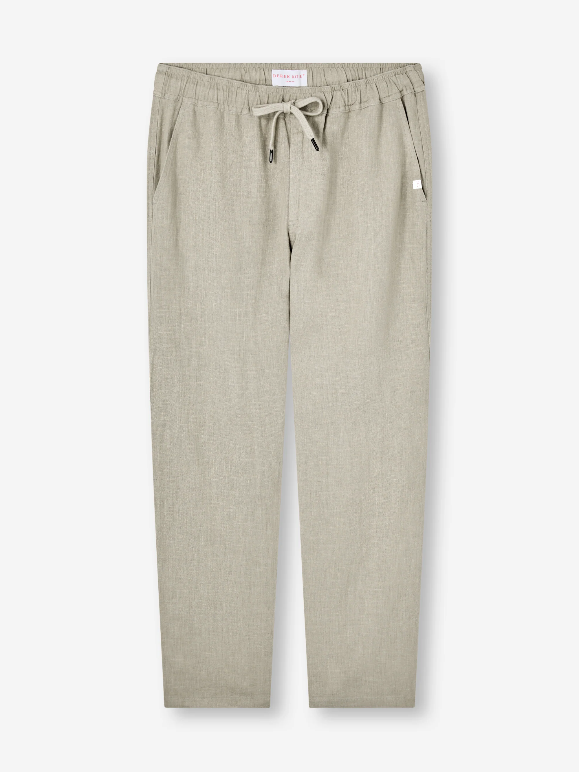 Men's Trousers Vienna Linen Sand Stone - Image 5