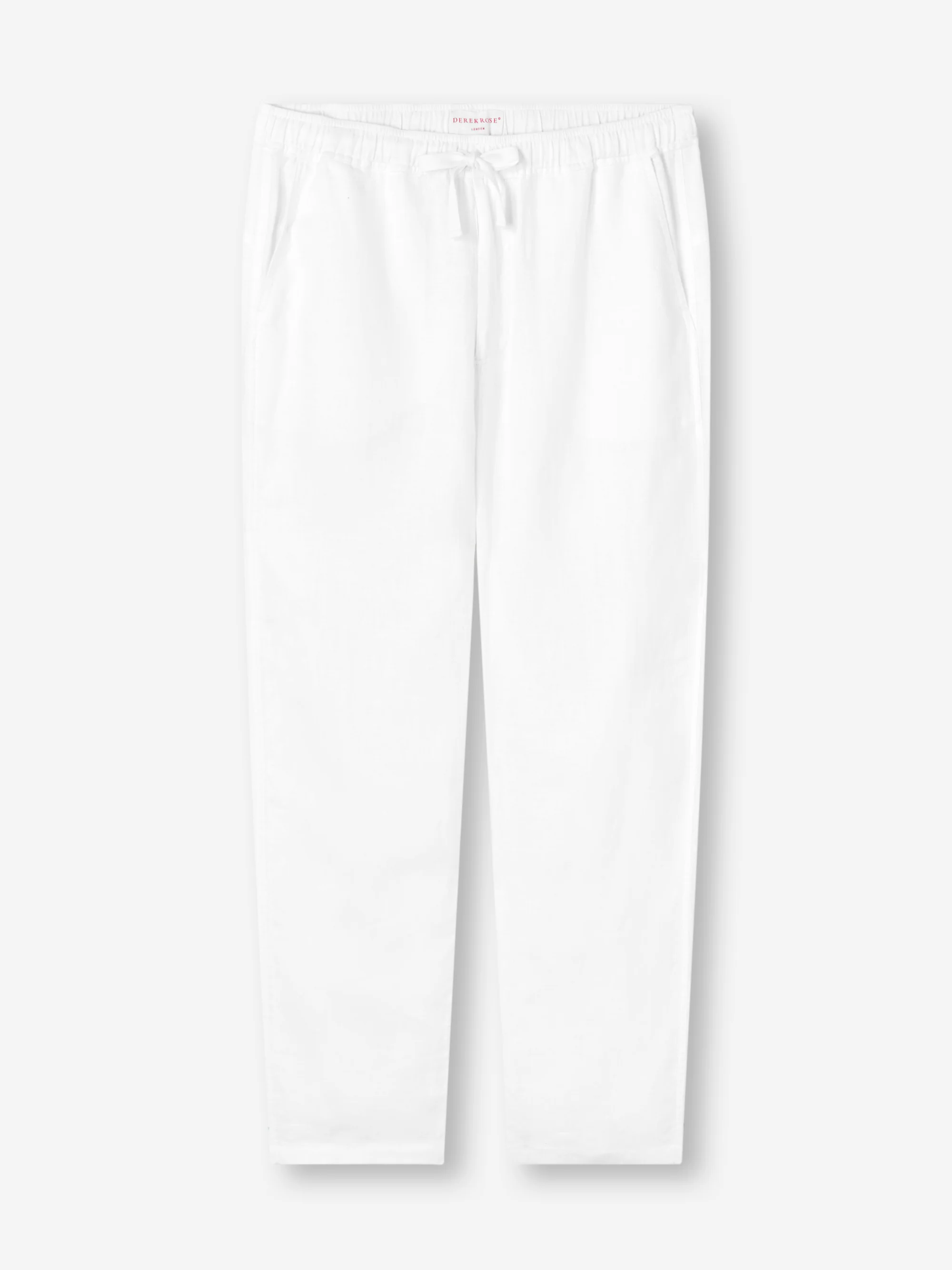 Men's Trousers Vienna Linen White - Image 5