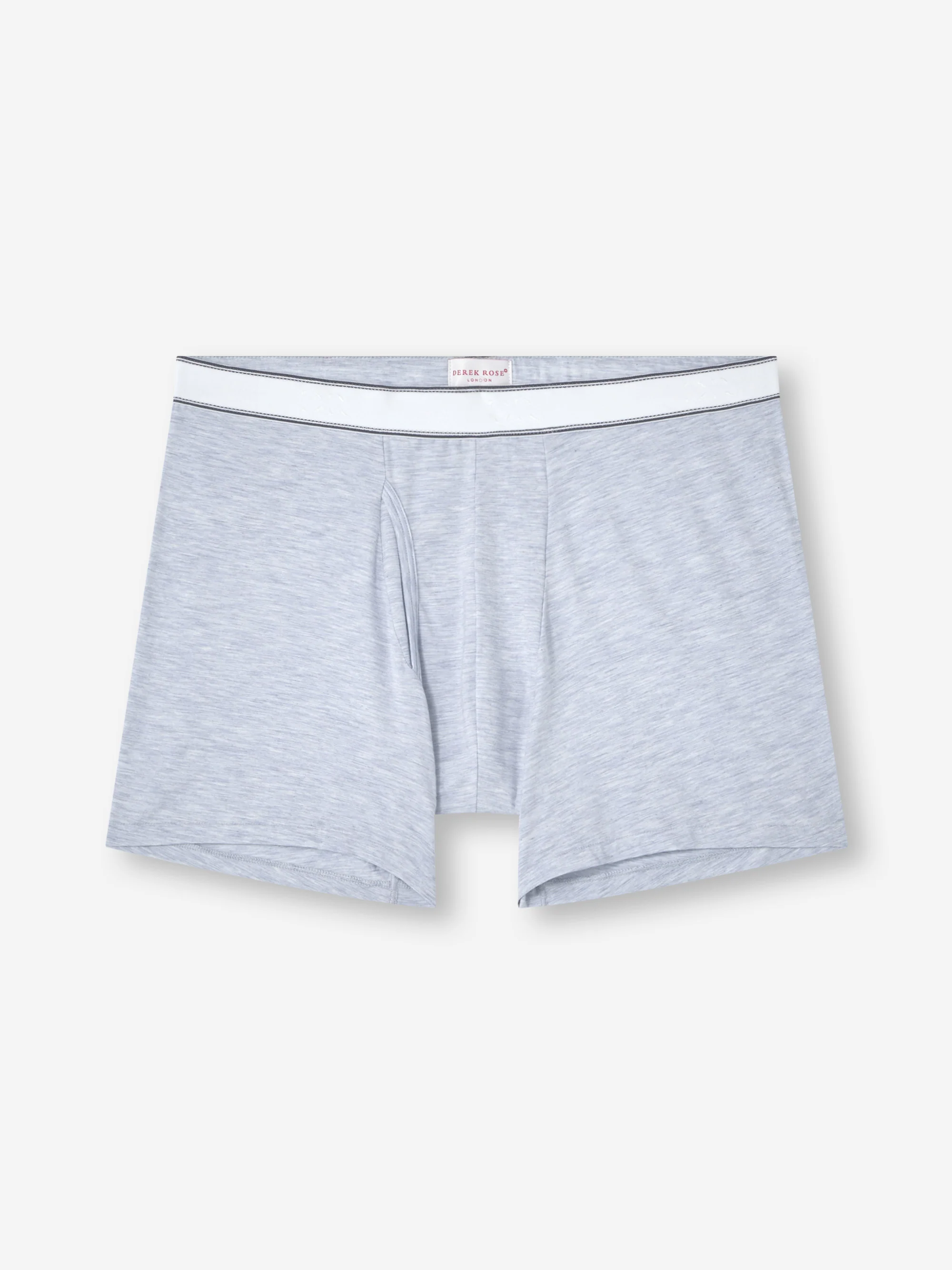 Men's Trunks Ethan Micro Modal Stretch Light Blue Marl