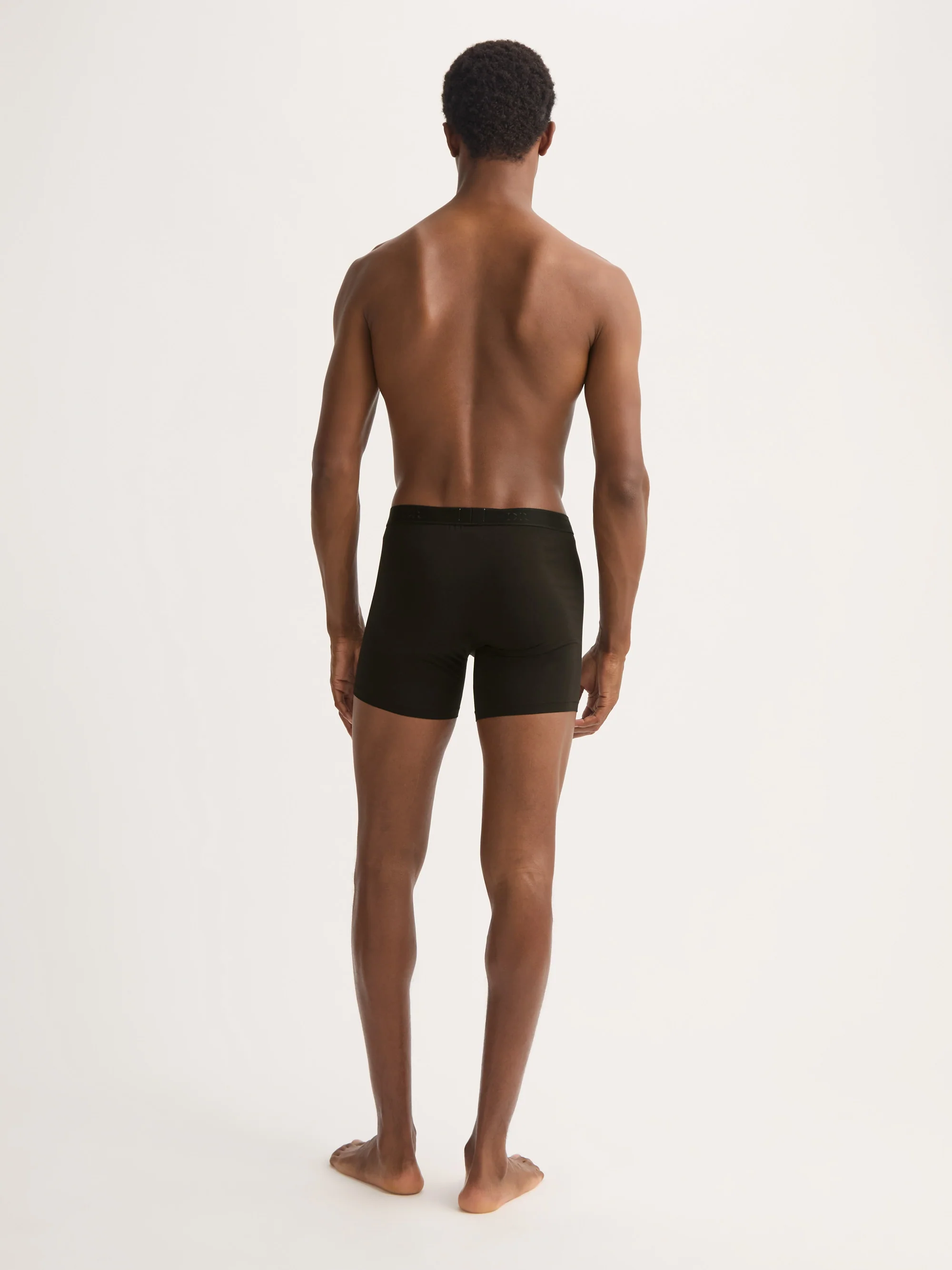 Men's Trunks Jack Pima Cotton Stretch Black - Image 4