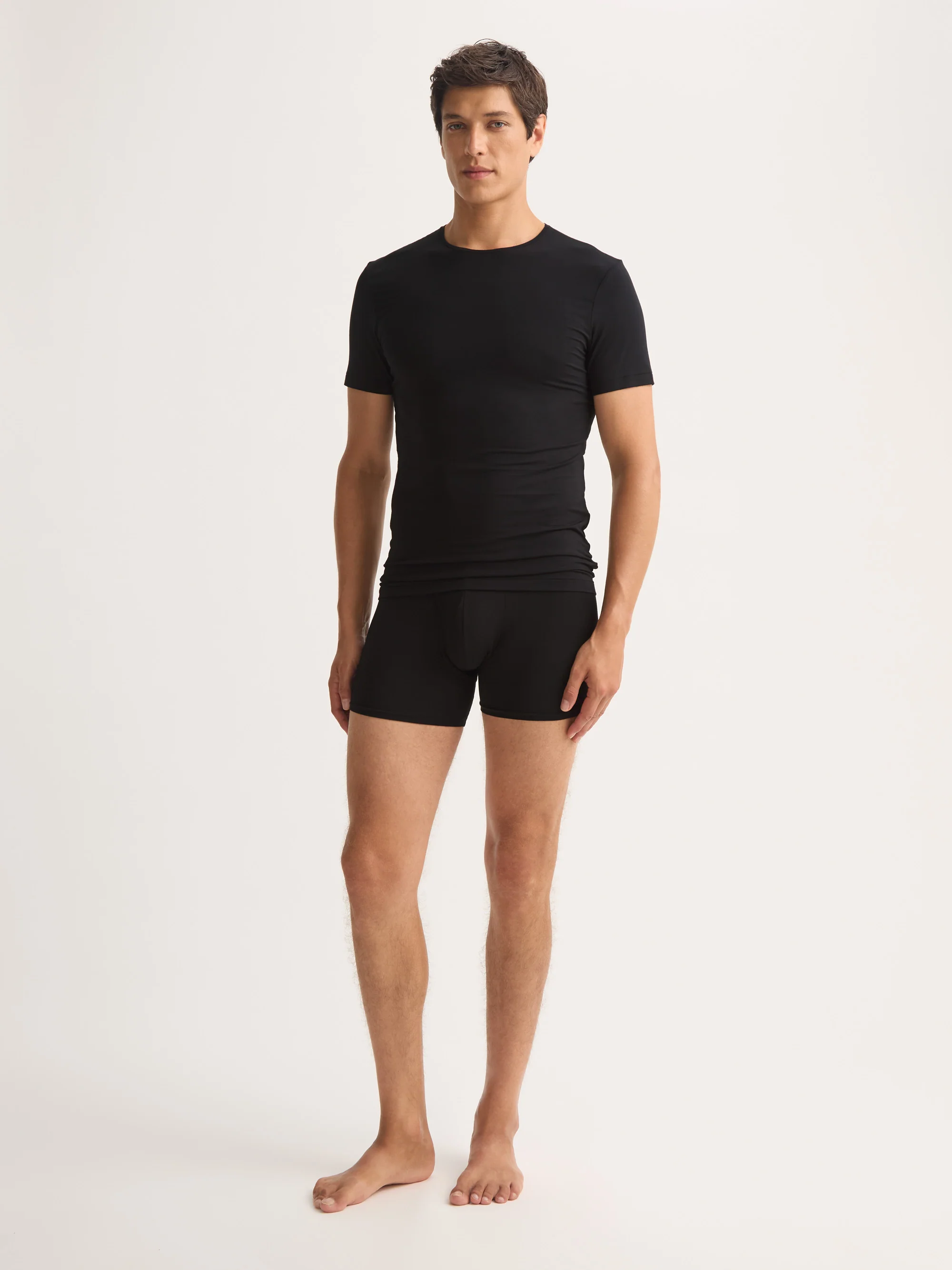 Men's Underwear T-Shirt Alex Micro Modal Stretch Black - Image 3