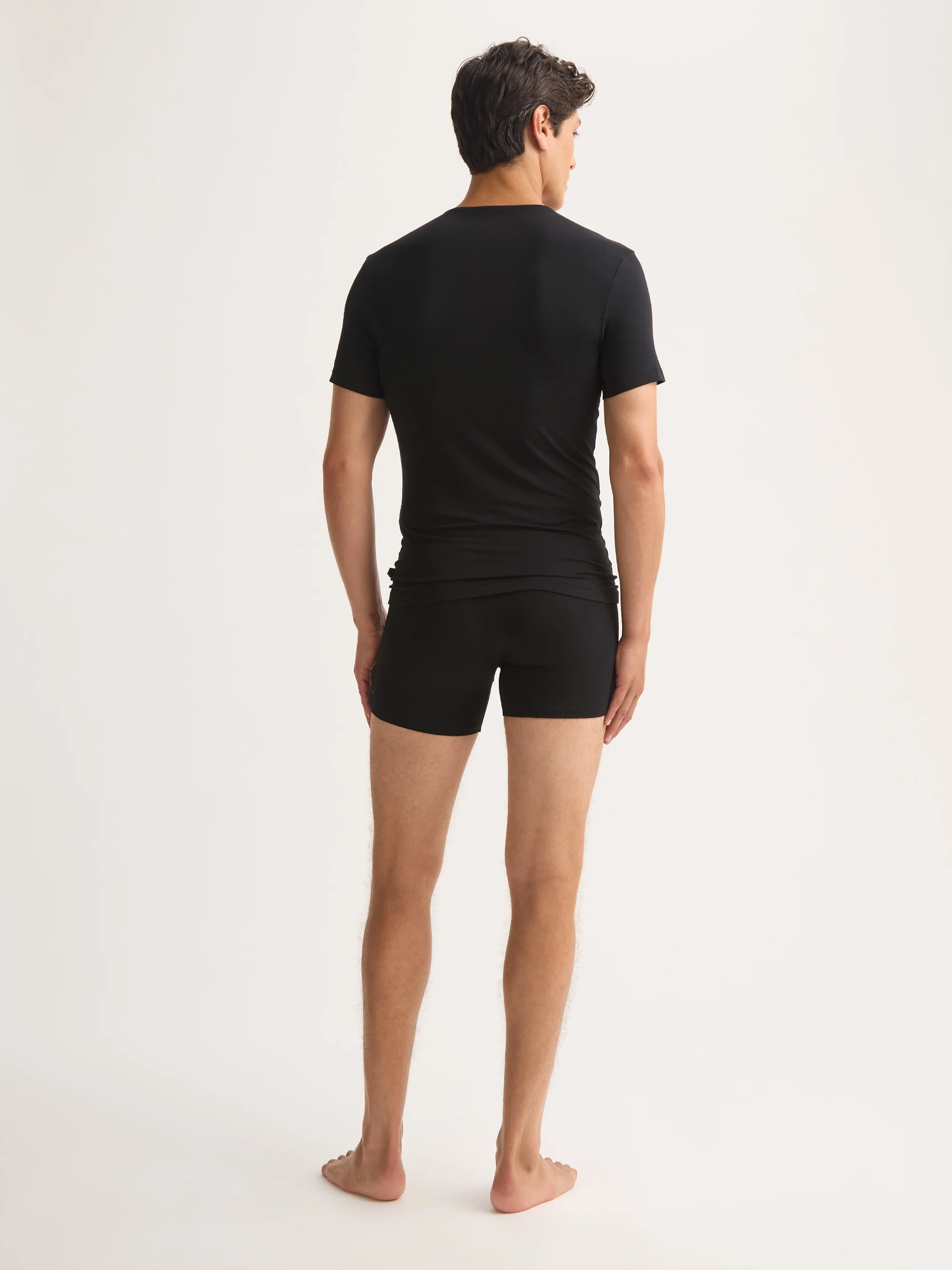Men's Underwear T-Shirt Alex Micro Modal Stretch Black - Image 4