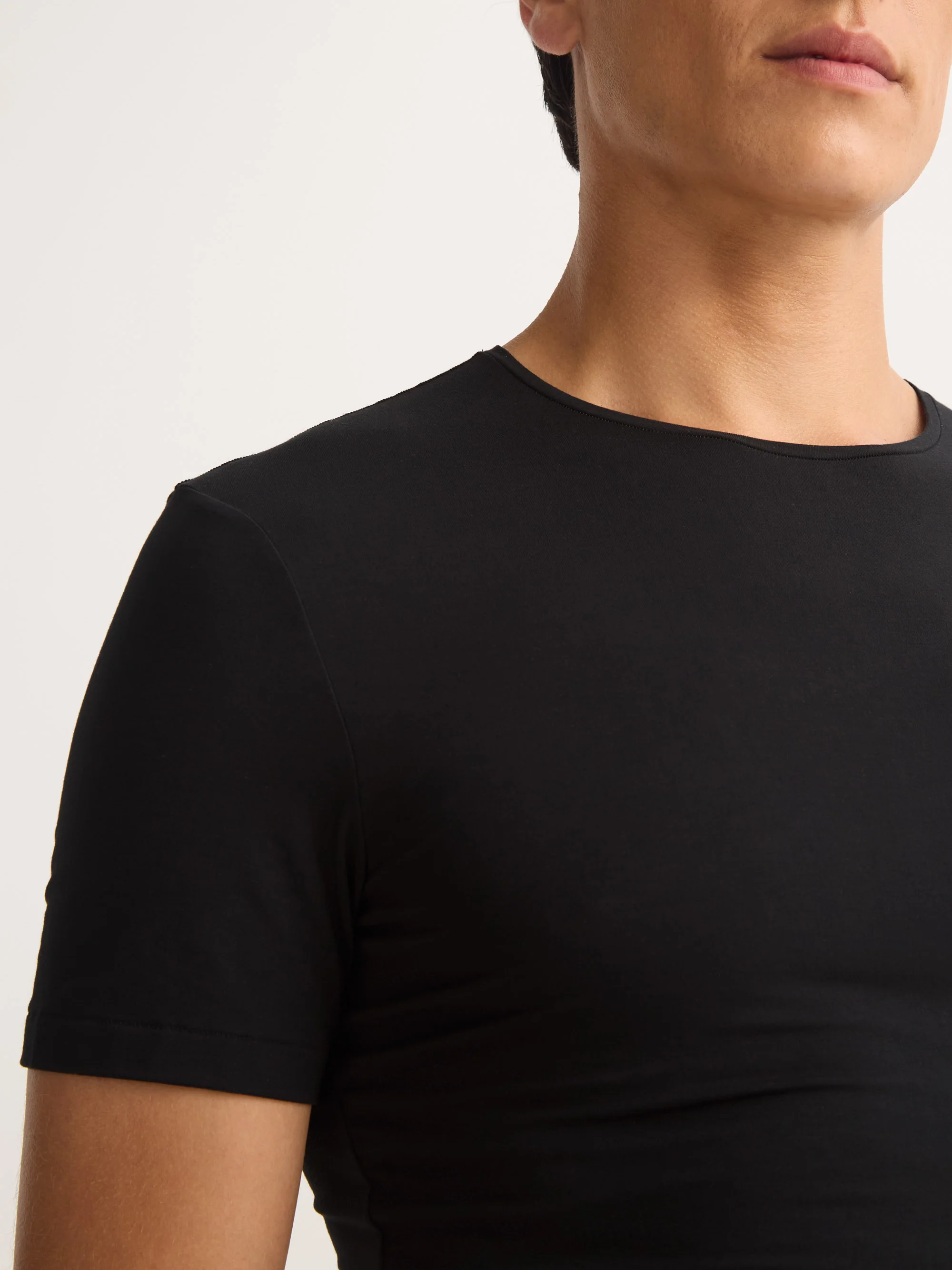 Men's Underwear T-Shirt Alex Micro Modal Stretch Black - Image 5