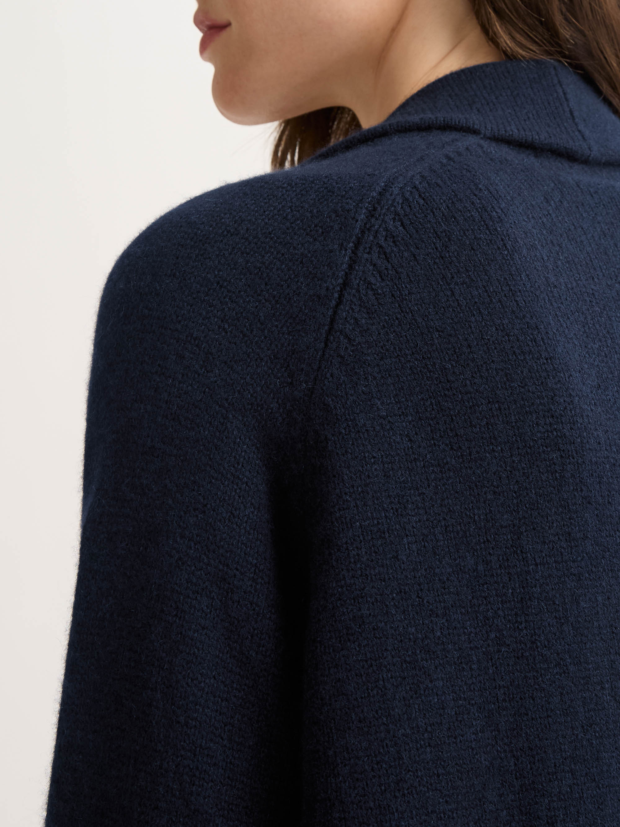 Women's Cardigan Nina Cashmere Navy - Image 6