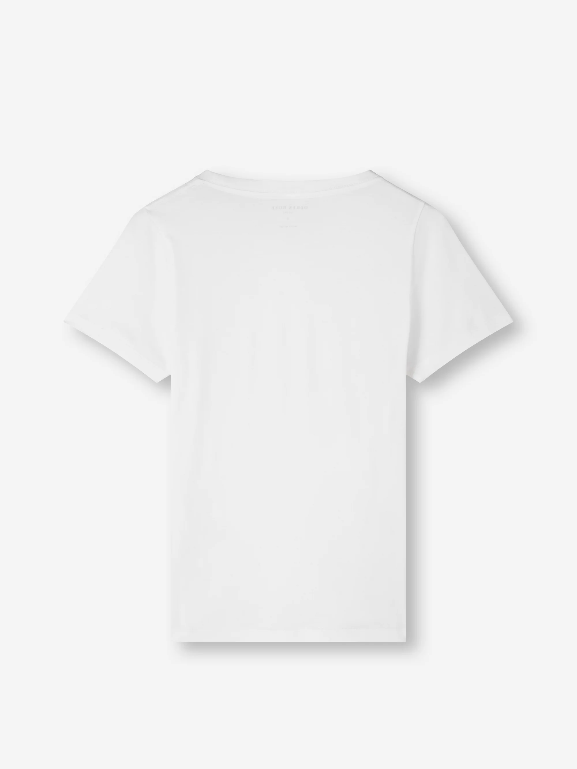 Women's Crew Neck T-Shirt Cotton White - Image 5