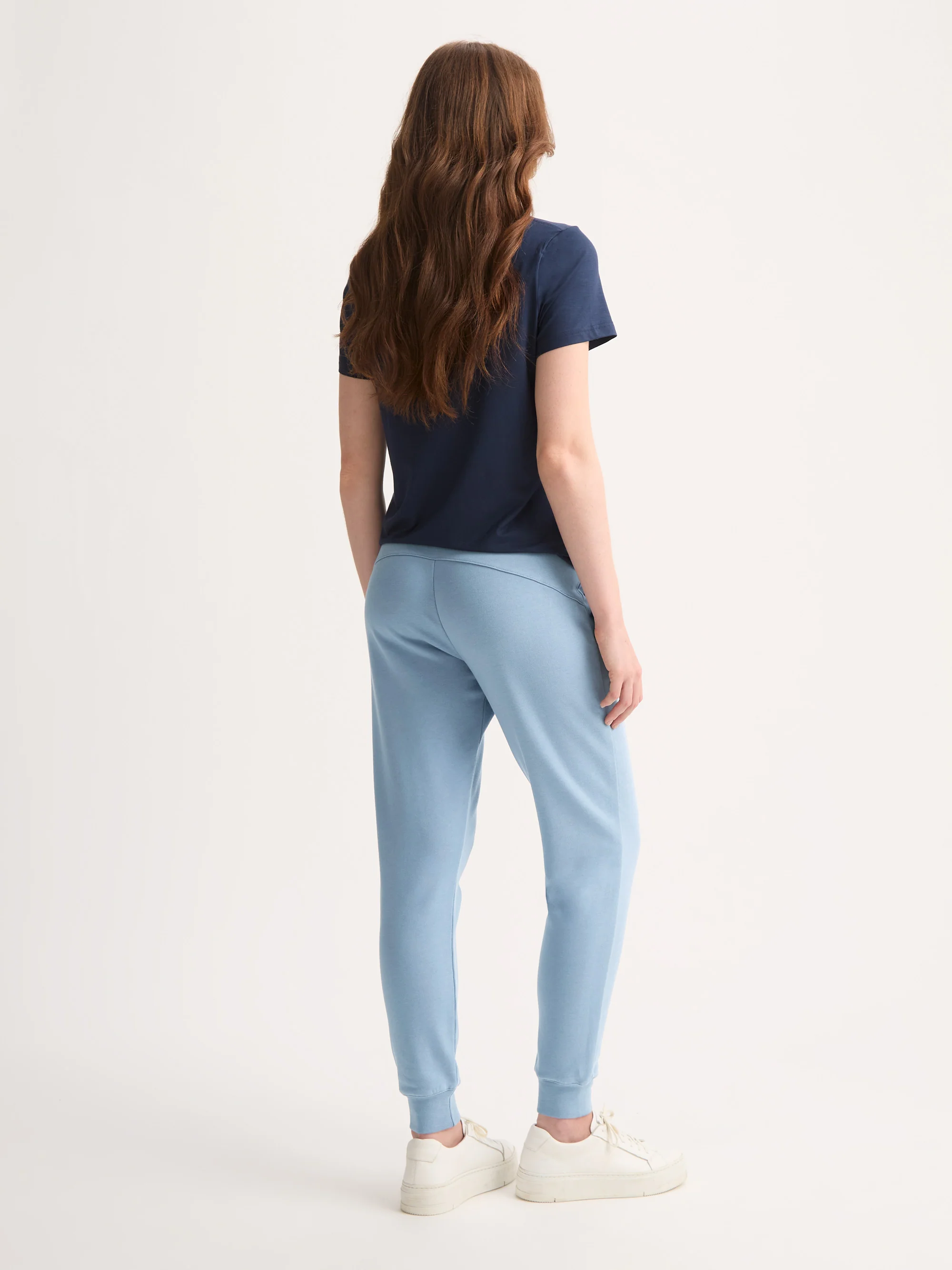 Women's Sweatpants Quinn Cotton Modal Soft Denim Blue - Image 2