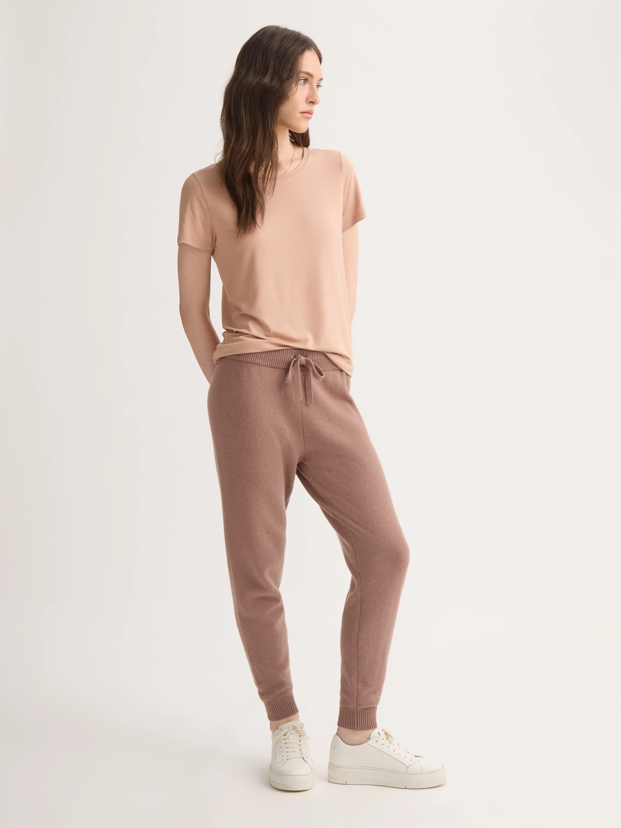 Women's Sweatpants Daphne Cashmere Rosewood - Image 2