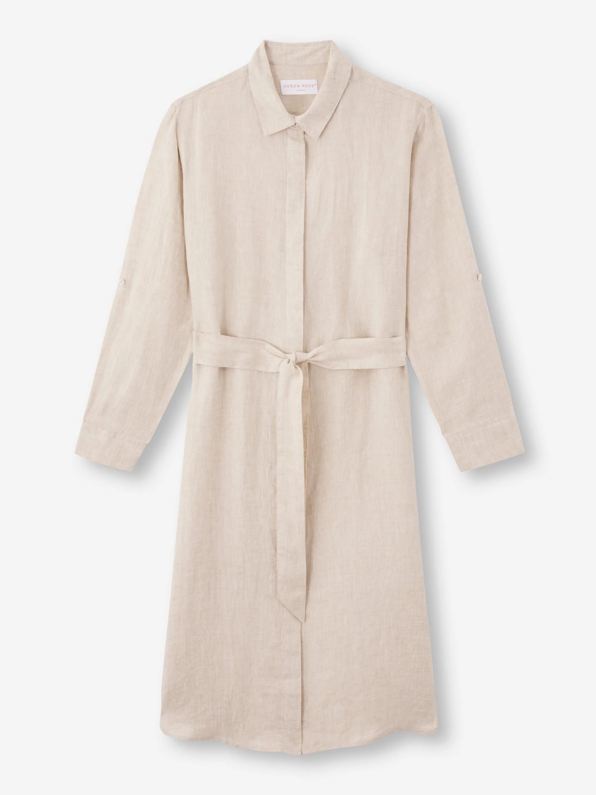 Women's Dress Sicily Linen Sand - Image 2