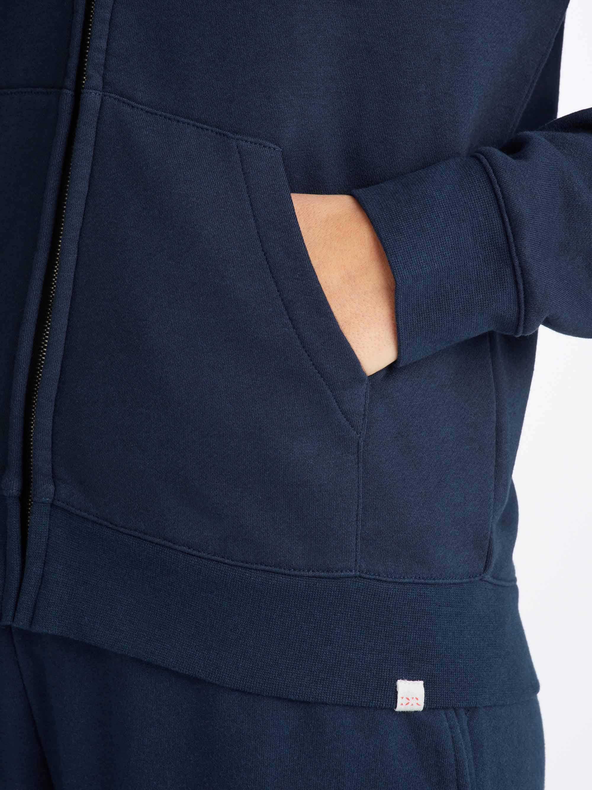 Women's Hoodie and Sweatpants Quinn Cotton Modal Navy - Image 7