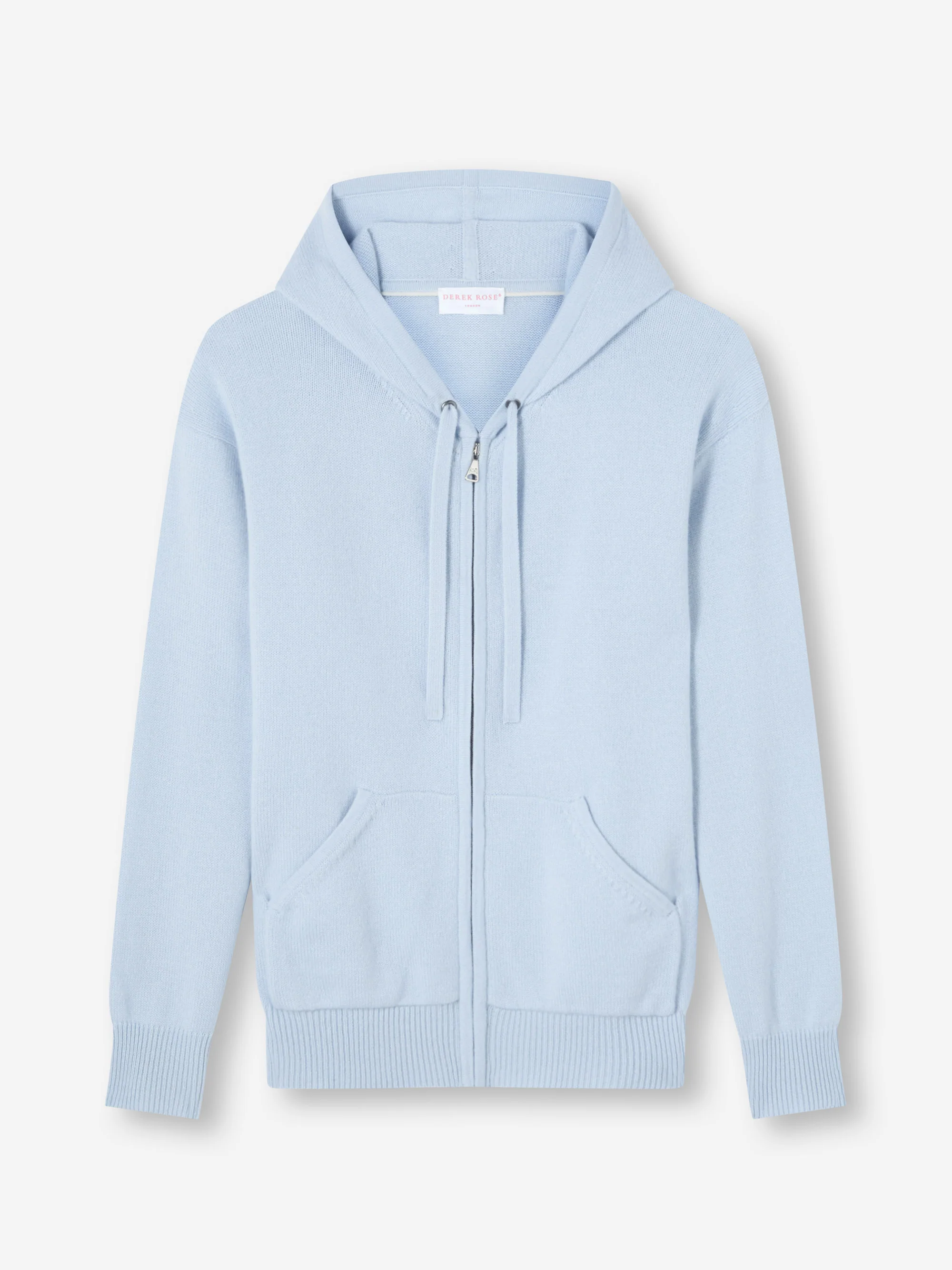 Women's Zip Up Hoodie Daphne Cashmere Glacier Blue - Image 5