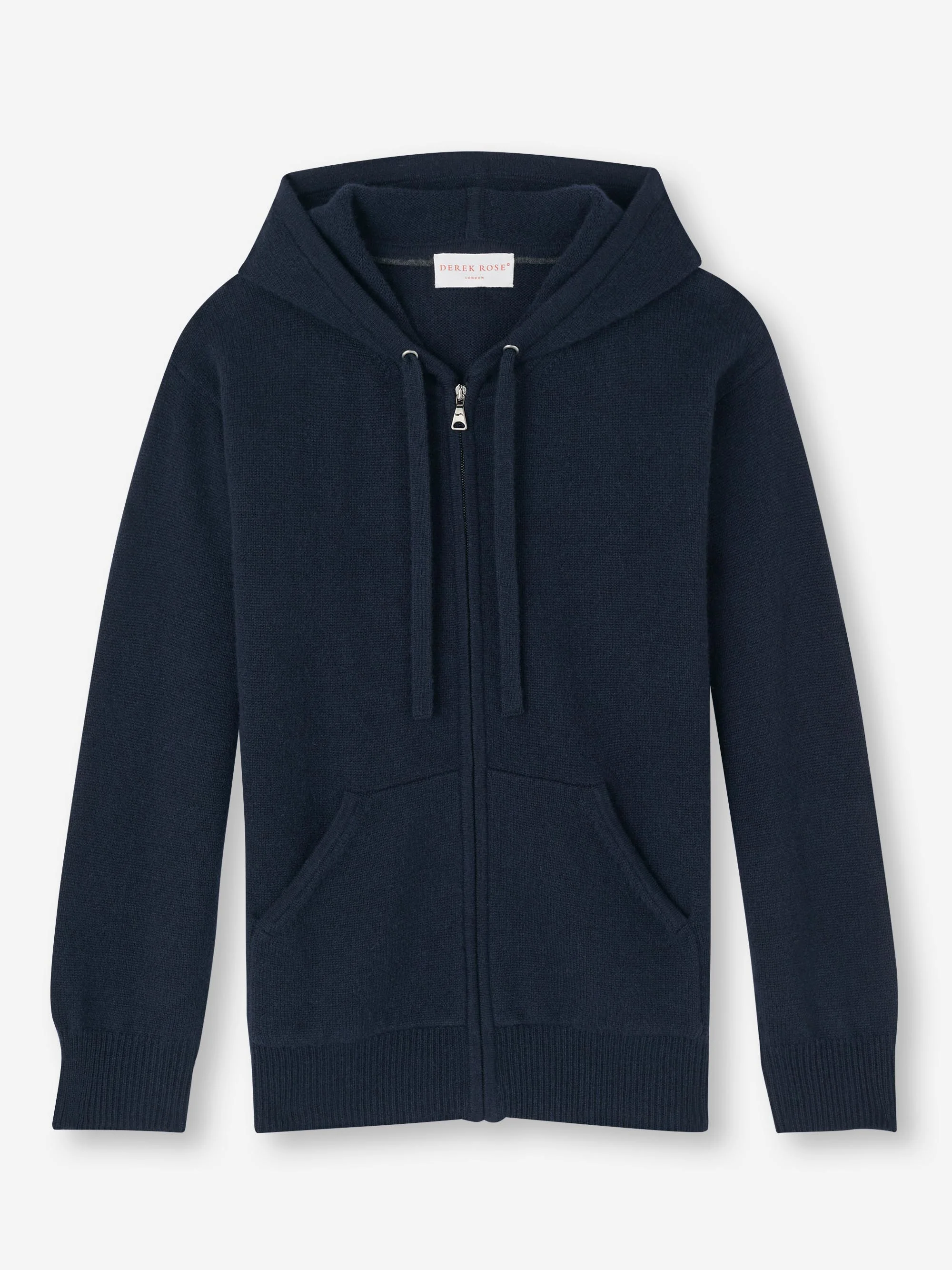 Women's Zip Up Hoodie Daphne Cashmere Navy - Image 7