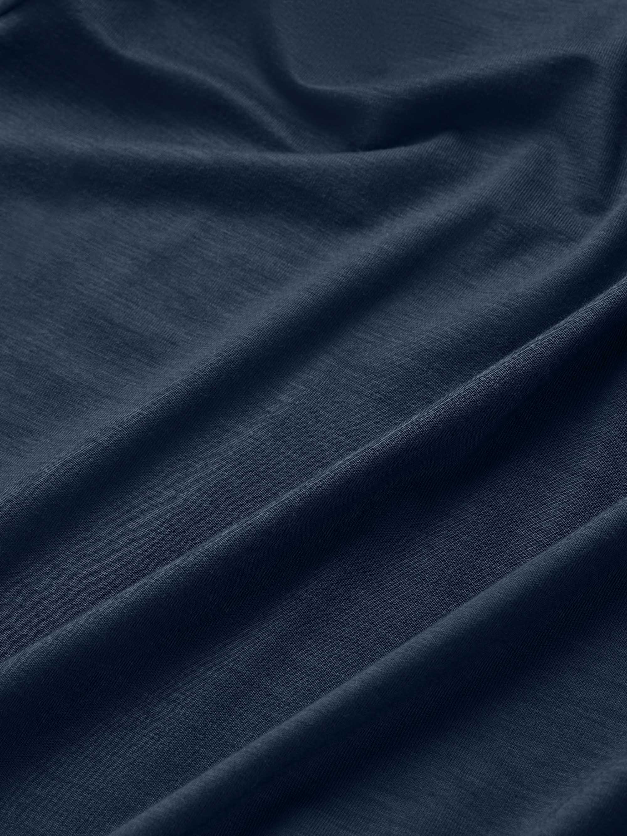Women's Long Sleeve T-Shirt Lara Micro Modal Stretch Navy - Image 8