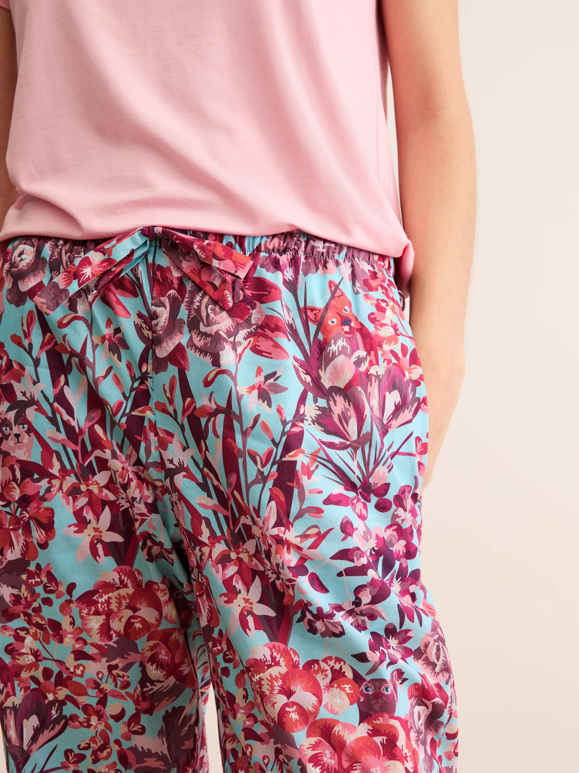 Women's Lounge Trousers London Garden Multi - Image 4