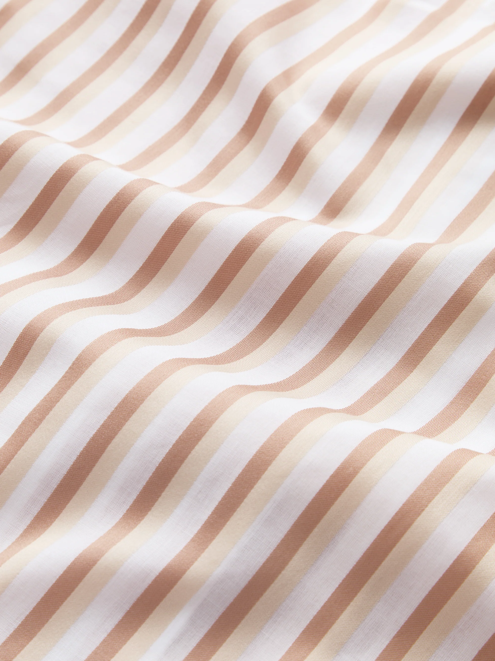 Women's Pyjamas Capri Cotton Batiste Fawn Stripe - Image 6