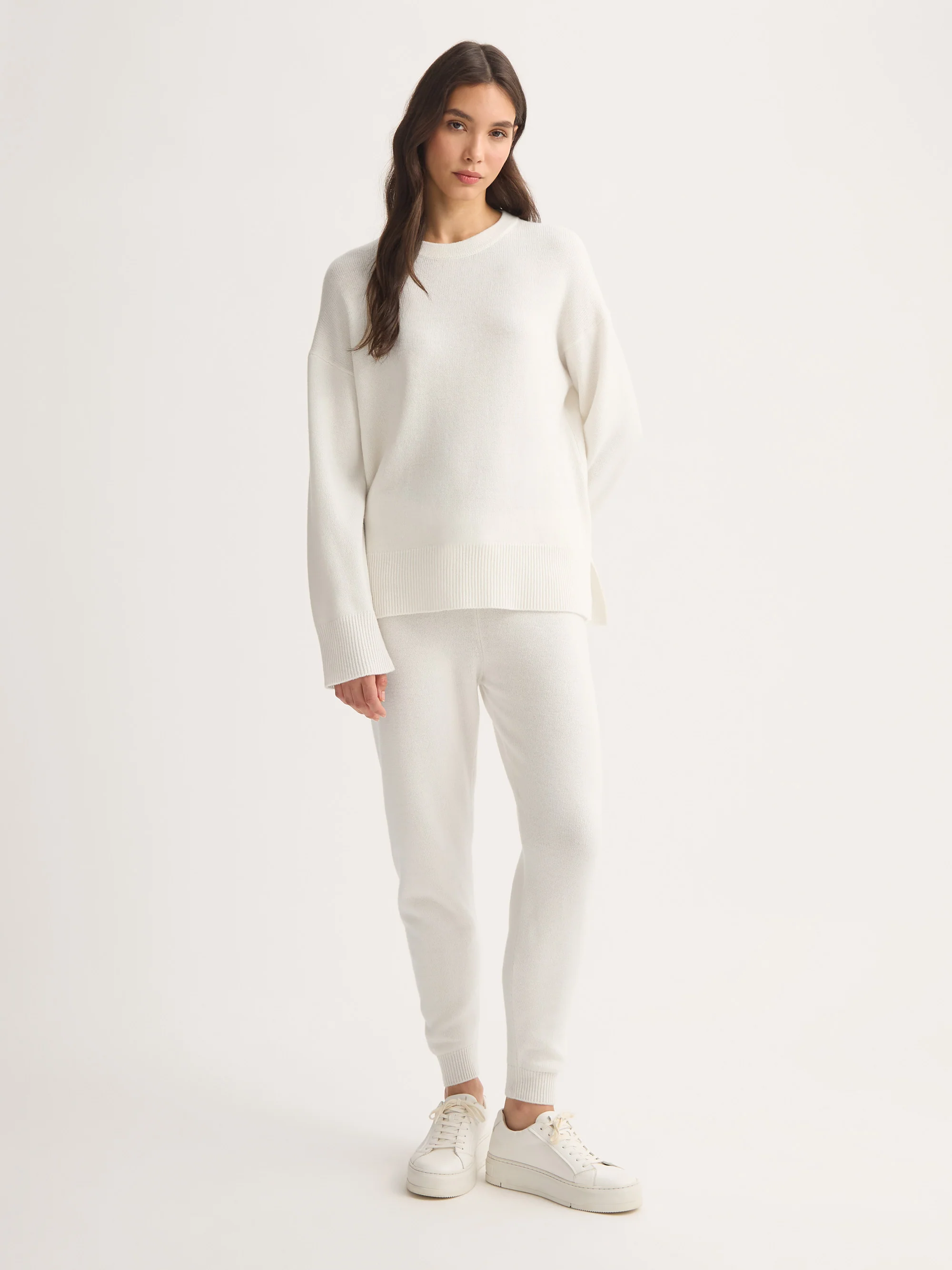 Women's Sweater Daphne Cashmere White - Image 2