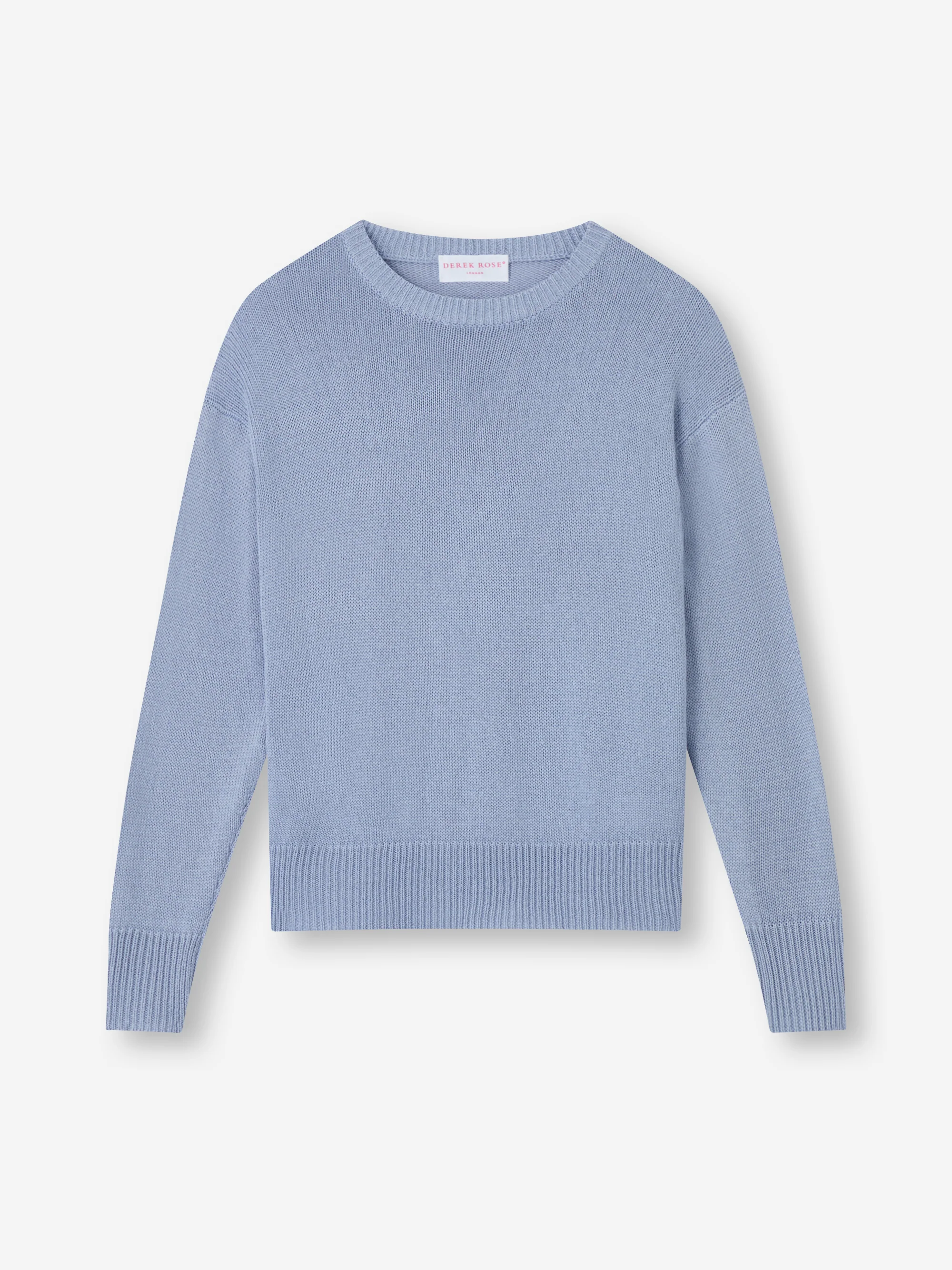 Women's Sweater Delphine Silk Linen Lavender Blue - Image 4