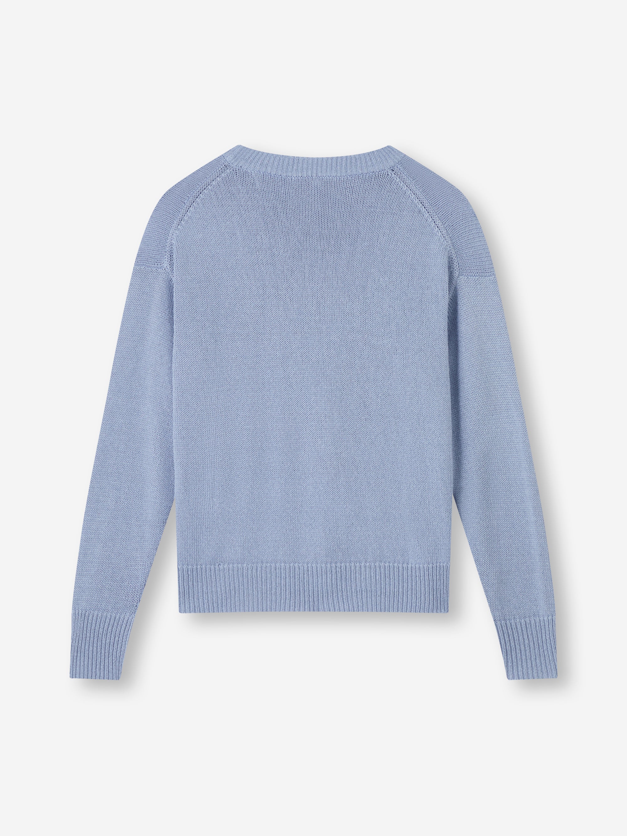 Women's Sweater Delphine Silk Linen Lavender Blue - Image 5
