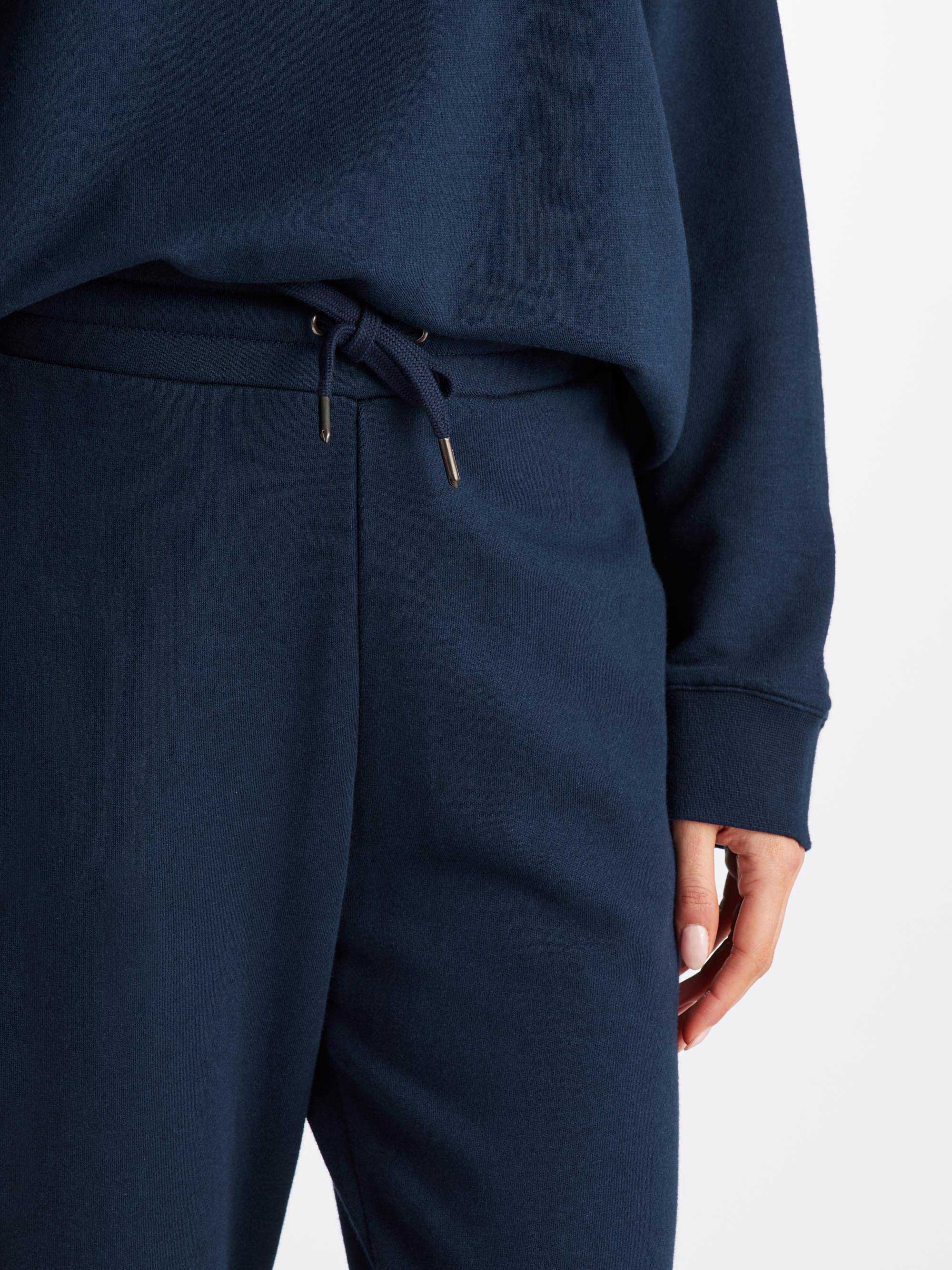 Women's Sweatpants Quinn Cotton Modal Navy - Image 5