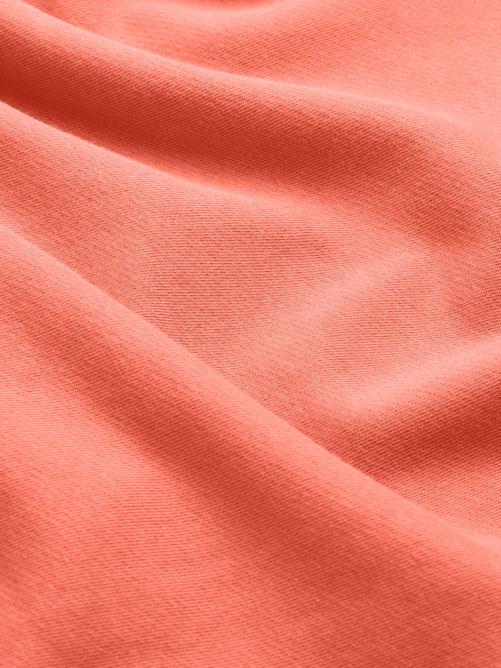 Women's Sweatshirt Quinn Cotton Modal Coral Orange - Image 6