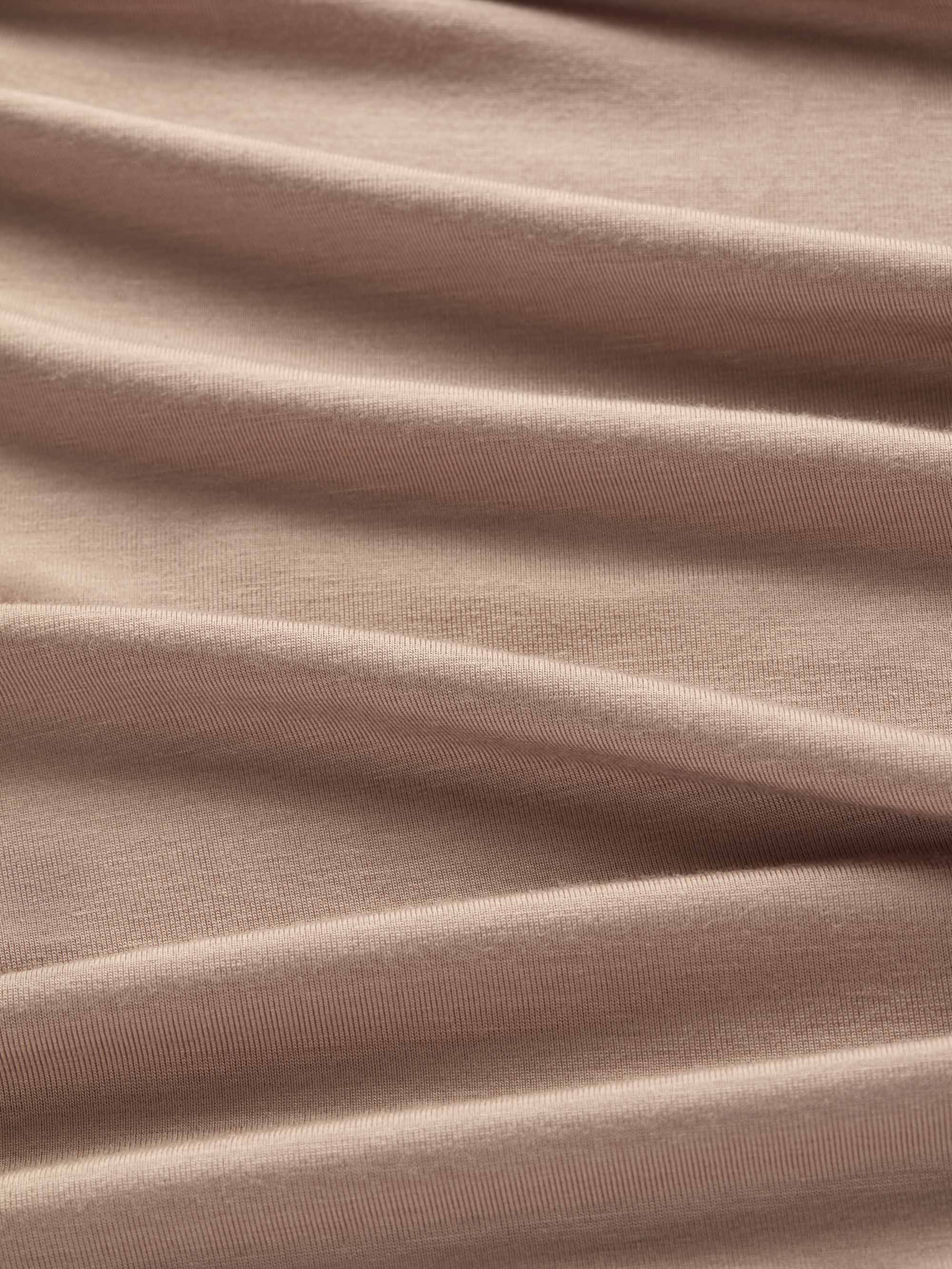 Women's T-Shirt Lara Micro Modal Stretch Almond Blush - Image 6