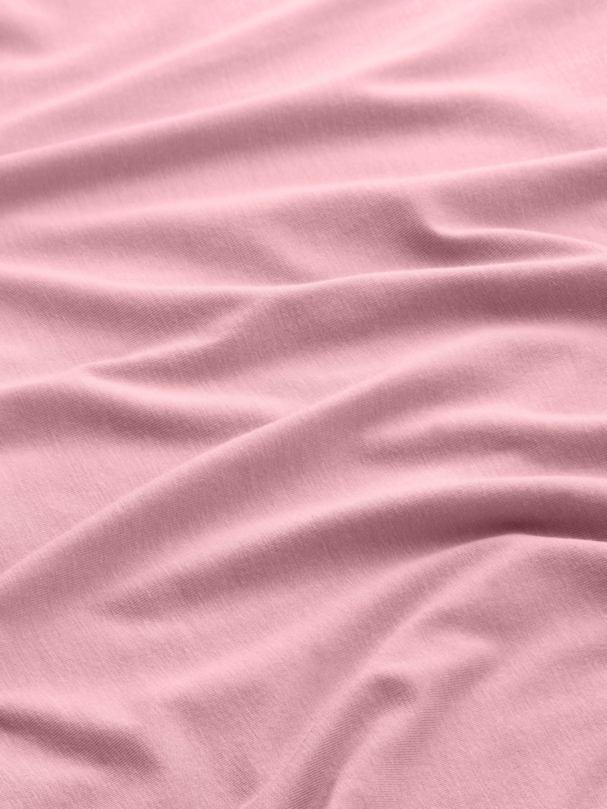 Women's V-Neck Sleep T-Shirt Lara Micro Modal Stretch Pink - Image 6