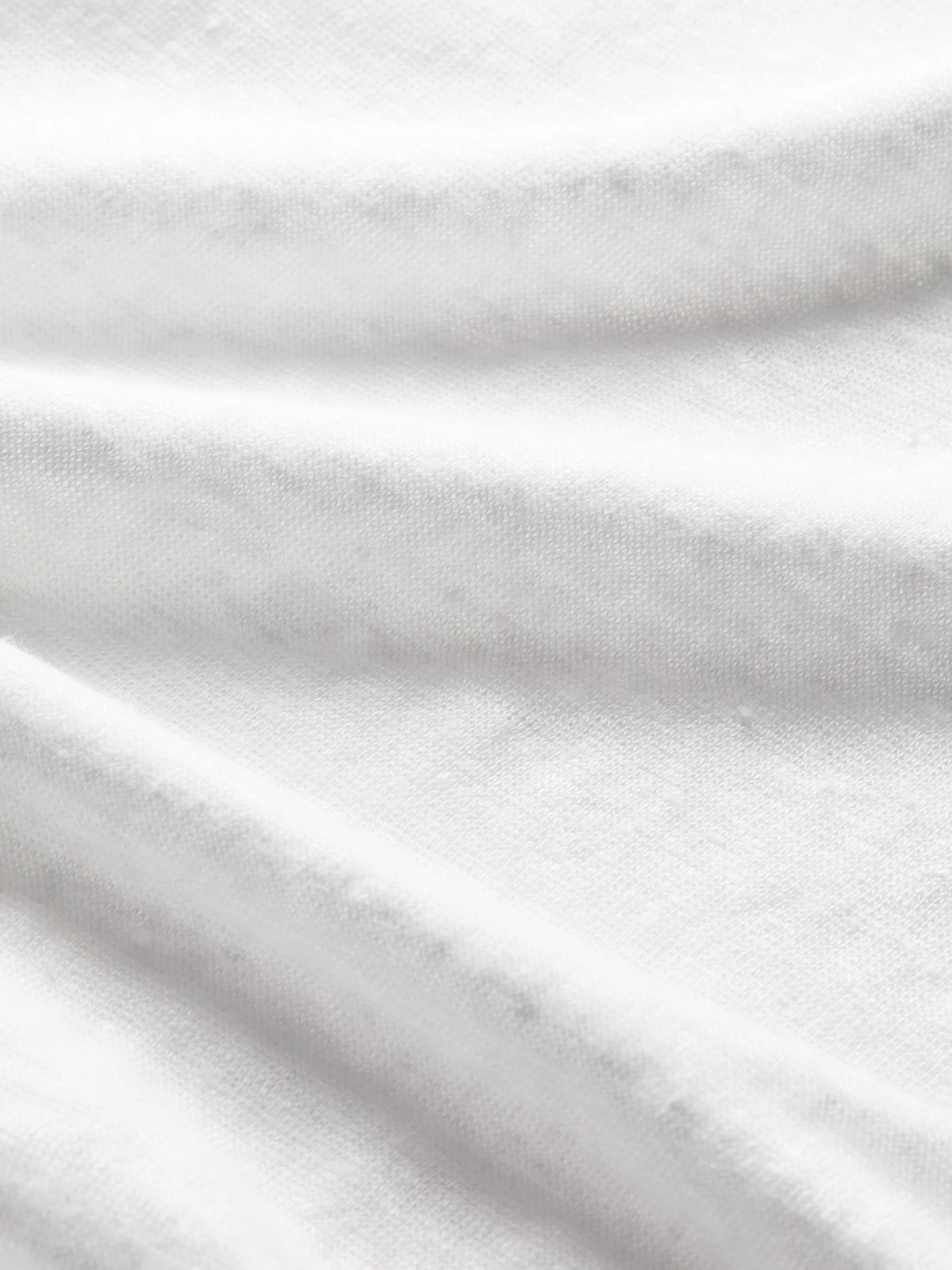 Women's V-Neck T-Shirt Jordan Linen White - Image 2